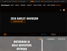 Tablet Screenshot of motorman.fi