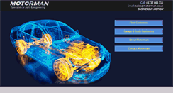 Desktop Screenshot of motorman.co.uk